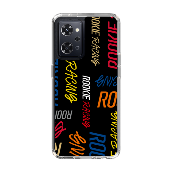 スリムプロテクションケース［ ルーキーレーシング - カラフルロゴ - ブラック ］