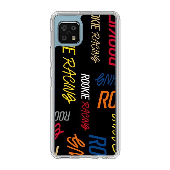 スリムプロテクションケース［ ルーキーレーシング - カラフルロゴ - ブラック ］