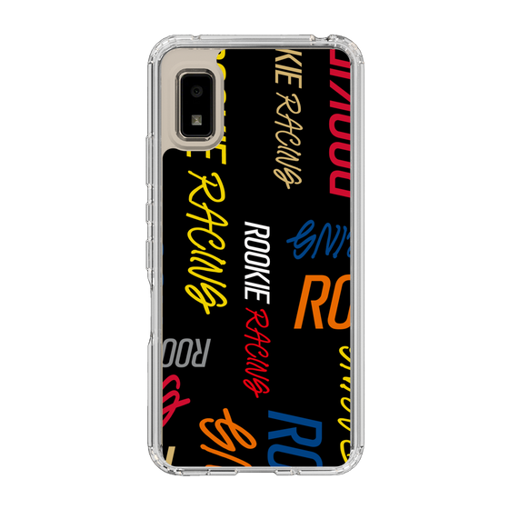 スリムプロテクションケース［ ルーキーレーシング - カラフルロゴ - ブラック ］