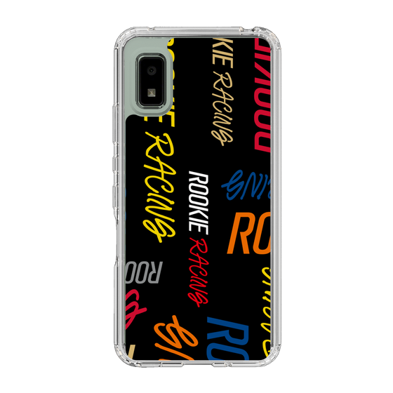 スリムプロテクションケース［ ルーキーレーシング - カラフルロゴ - ブラック ］