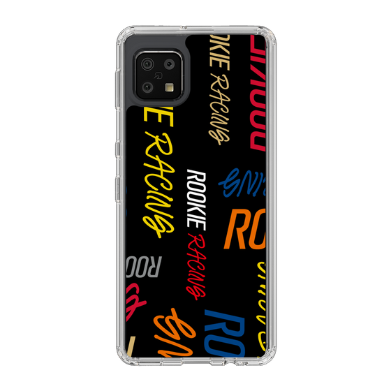 スリムプロテクションケース［ ルーキーレーシング - カラフルロゴ - ブラック ］