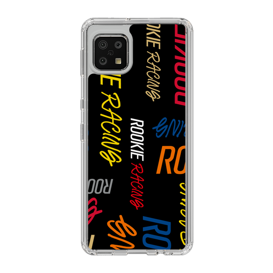 スリムプロテクションケース［ ルーキーレーシング - カラフルロゴ - ブラック ］