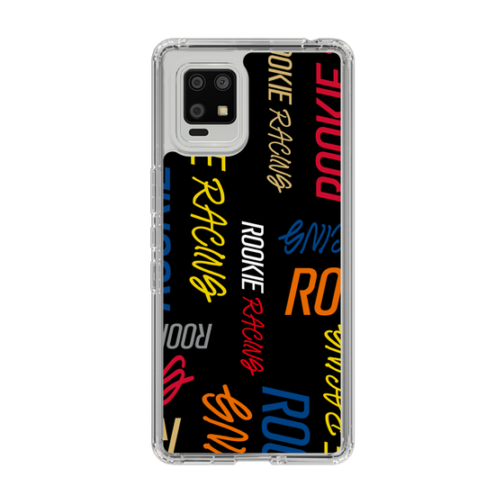 スリムプロテクションケース［ ルーキーレーシング - カラフルロゴ - ブラック ］