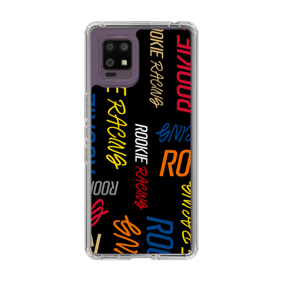 スリムプロテクションケース［ ルーキーレーシング - カラフルロゴ - ブラック ］