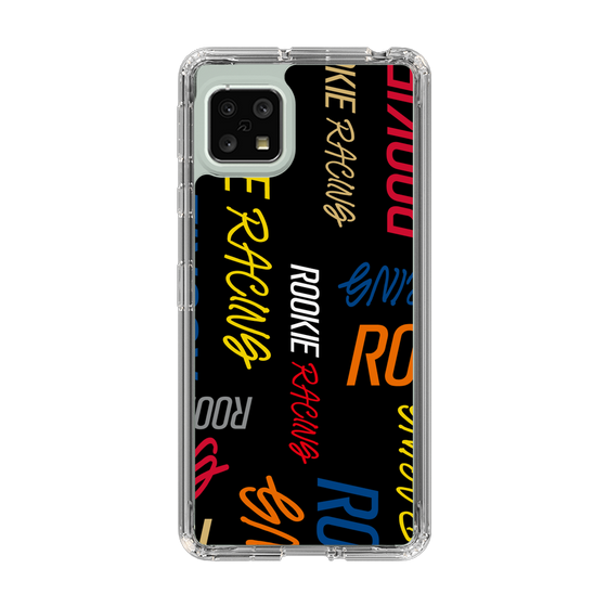 スリムプロテクションケース［ ルーキーレーシング - カラフルロゴ - ブラック ］