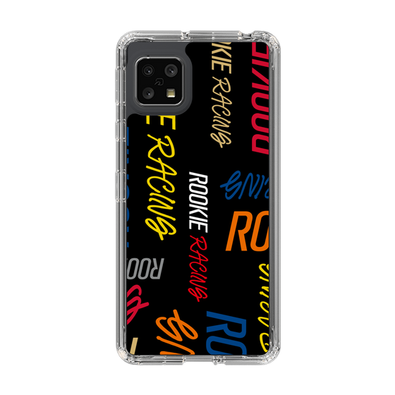 スリムプロテクションケース［ ルーキーレーシング - カラフルロゴ - ブラック ］