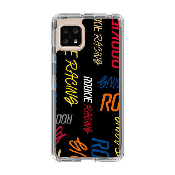 スリムプロテクションケース［ ルーキーレーシング - カラフルロゴ - ブラック ］