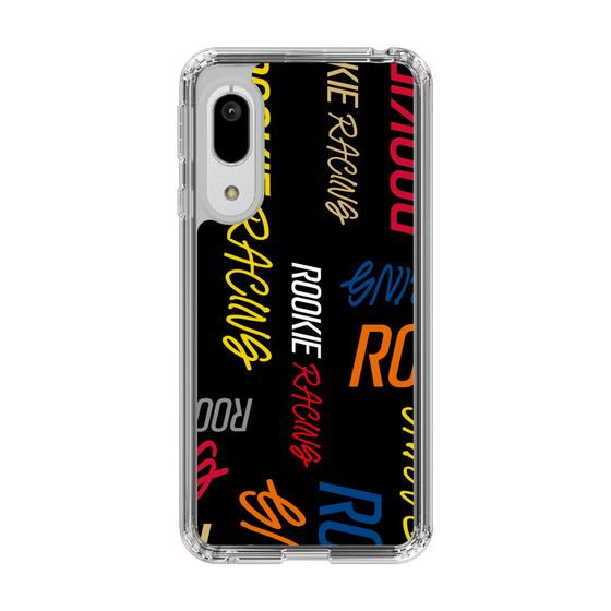 スリムプロテクションケース［ ルーキーレーシング - カラフルロゴ - ブラック ］