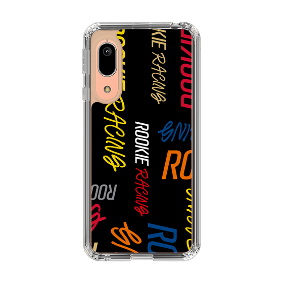 スリムプロテクションケース［ ルーキーレーシング - カラフルロゴ - ブラック ］