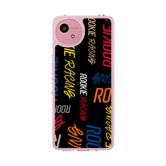 スリムプロテクションケース［ ルーキーレーシング - カラフルロゴ - ブラック ］