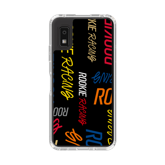 スリムプロテクションケース［ ルーキーレーシング - カラフルロゴ - ブラック ］