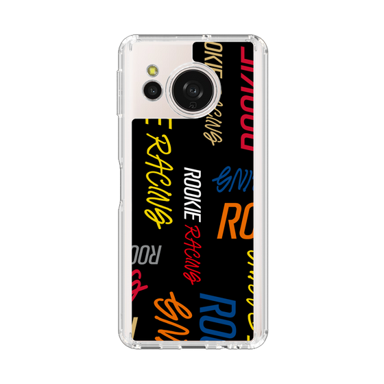 スリムプロテクションケース［ ルーキーレーシング - カラフルロゴ - ブラック ］