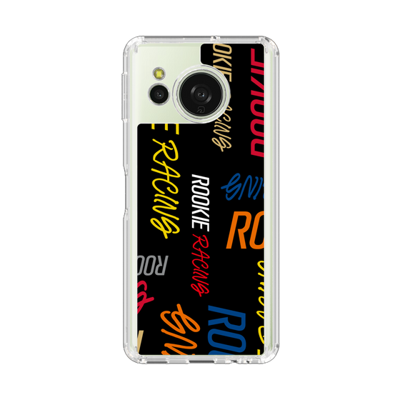 スリムプロテクションケース［ ルーキーレーシング - カラフルロゴ - ブラック ］