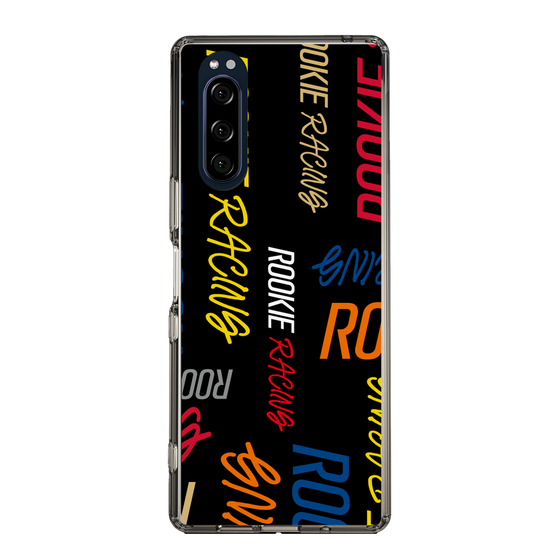 スリムプロテクションケース［ ルーキーレーシング - カラフルロゴ - ブラック ］