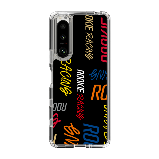 スリムプロテクションケース［ ルーキーレーシング - カラフルロゴ - ブラック ］