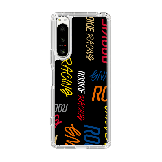 スリムプロテクションケース［ ルーキーレーシング - カラフルロゴ - ブラック ］