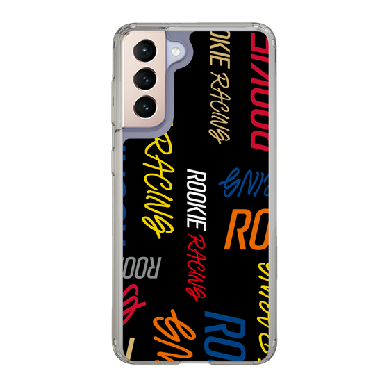 スリムプロテクションケース［ ルーキーレーシング - カラフルロゴ - ブラック ］