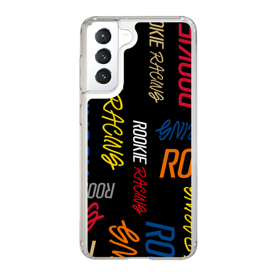 スリムプロテクションケース［ ルーキーレーシング - カラフルロゴ - ブラック ］