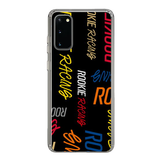 スリムプロテクションケース［ ルーキーレーシング - カラフルロゴ - ブラック ］