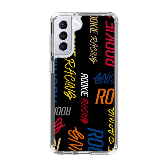 スリムプロテクションケース［ ルーキーレーシング - カラフルロゴ - ブラック ］