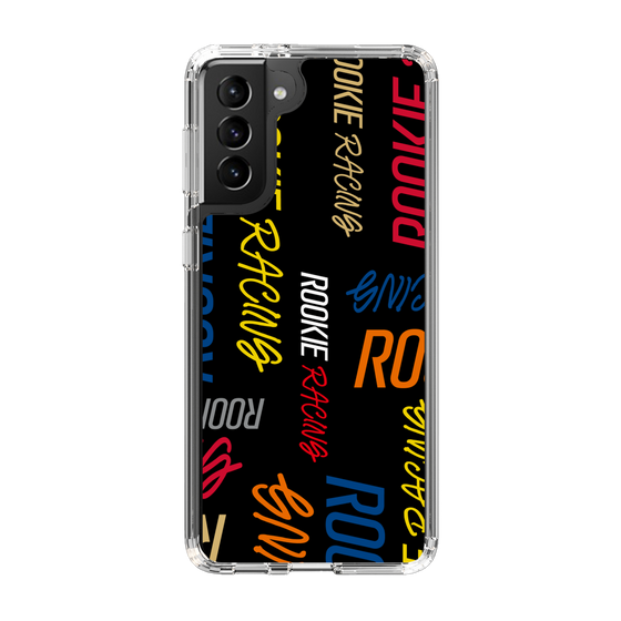 スリムプロテクションケース［ ルーキーレーシング - カラフルロゴ - ブラック ］