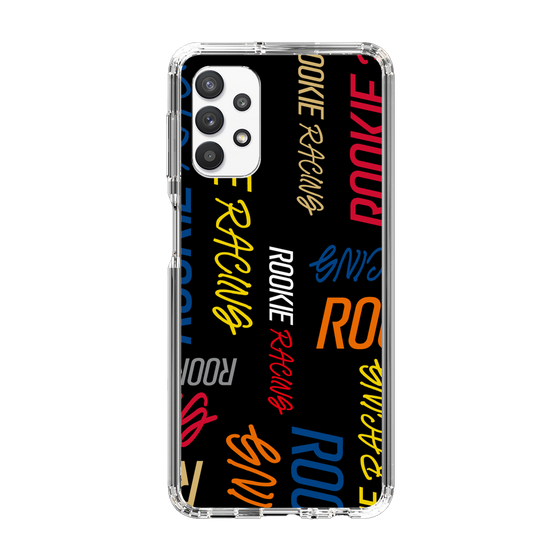 スリムプロテクションケース［ ルーキーレーシング - カラフルロゴ - ブラック ］