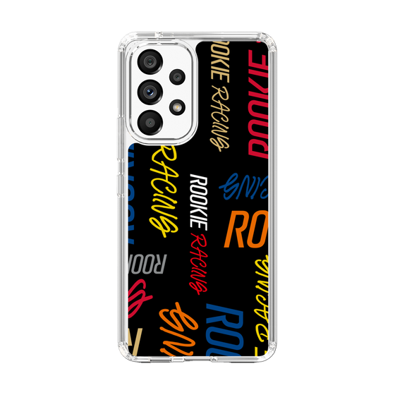 スリムプロテクションケース［ ルーキーレーシング - カラフルロゴ - ブラック ］