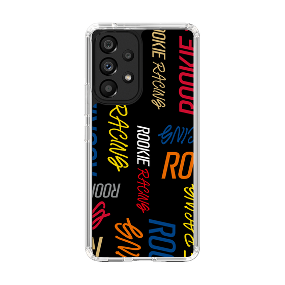 スリムプロテクションケース［ ルーキーレーシング - カラフルロゴ - ブラック ］