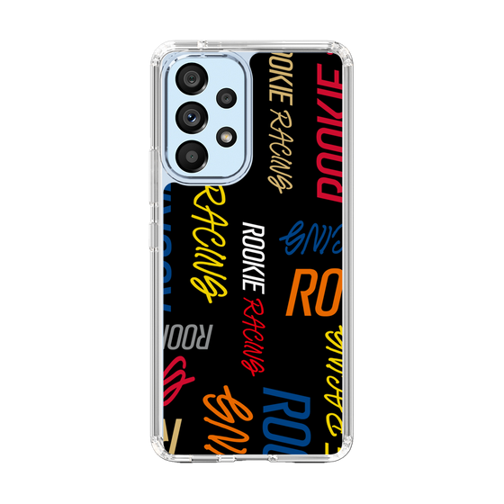 スリムプロテクションケース［ ルーキーレーシング - カラフルロゴ - ブラック ］