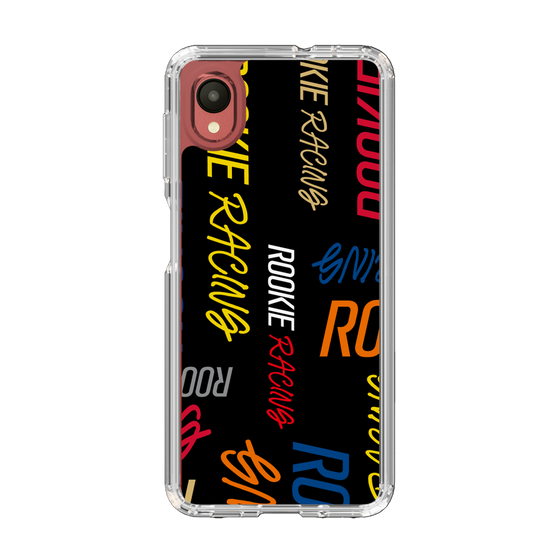 スリムプロテクションケース［ ルーキーレーシング - カラフルロゴ - ブラック ］