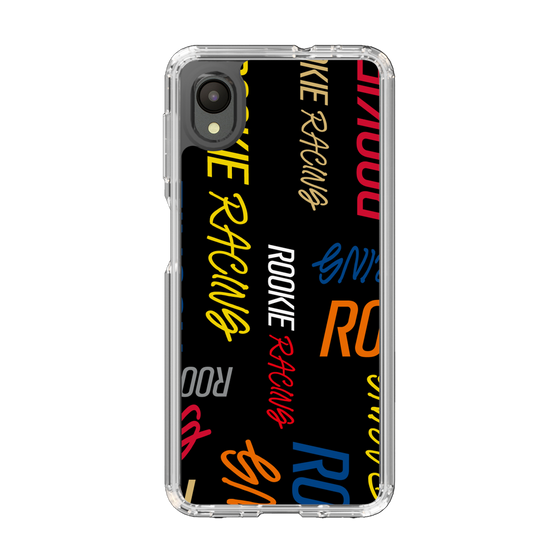 スリムプロテクションケース［ ルーキーレーシング - カラフルロゴ - ブラック ］