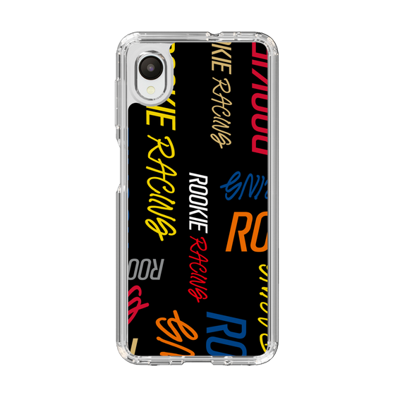 スリムプロテクションケース［ ルーキーレーシング - カラフルロゴ - ブラック ］