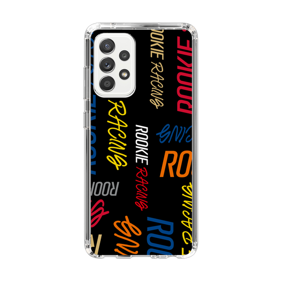 スリムプロテクションケース［ ルーキーレーシング - カラフルロゴ - ブラック ］