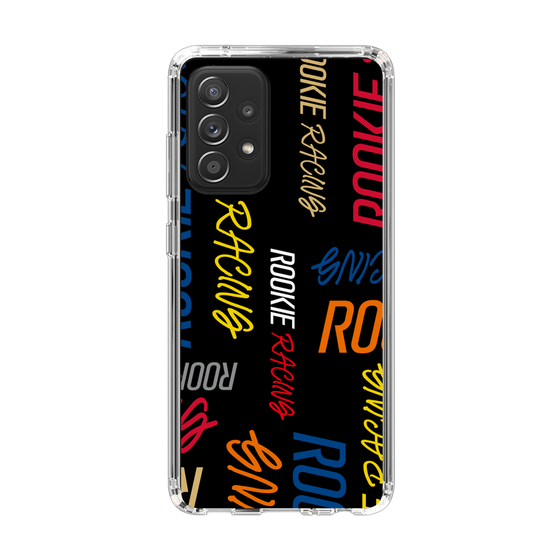 スリムプロテクションケース［ ルーキーレーシング - カラフルロゴ - ブラック ］