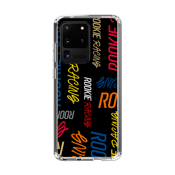 スリムプロテクションケース［ ルーキーレーシング - カラフルロゴ - ブラック ］