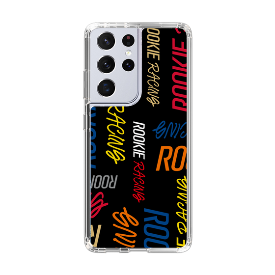 スリムプロテクションケース［ ルーキーレーシング - カラフルロゴ - ブラック ］