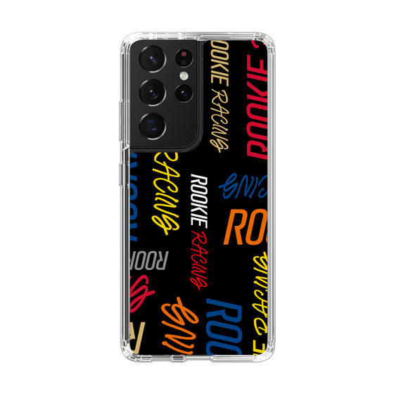 スリムプロテクションケース［ ルーキーレーシング - カラフルロゴ - ブラック ］