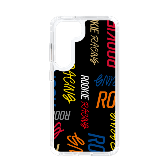 スリムプロテクションケース［ ルーキーレーシング - カラフルロゴ - ブラック ］