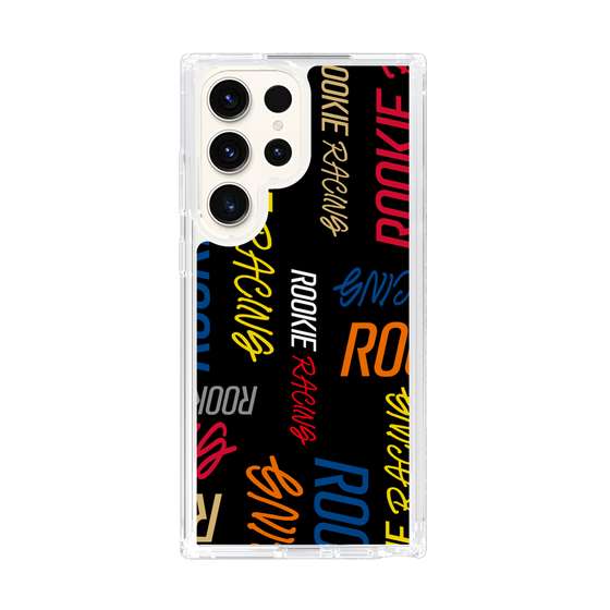 スリムプロテクションケース［ ルーキーレーシング - カラフルロゴ - ブラック ］