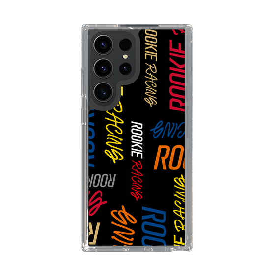 スリムプロテクションケース［ ルーキーレーシング - カラフルロゴ - ブラック ］