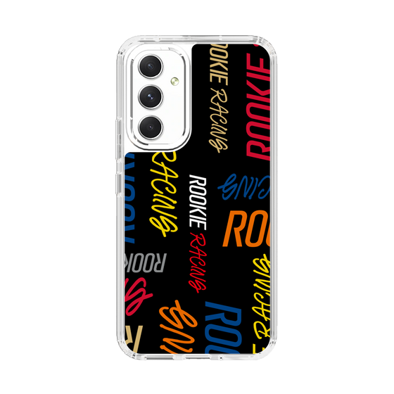 スリムプロテクションケース［ ルーキーレーシング - カラフルロゴ - ブラック ］