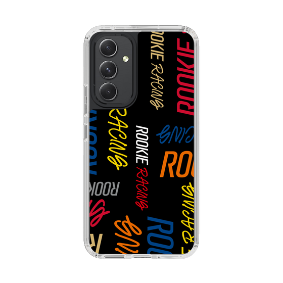 スリムプロテクションケース［ ルーキーレーシング - カラフルロゴ - ブラック ］