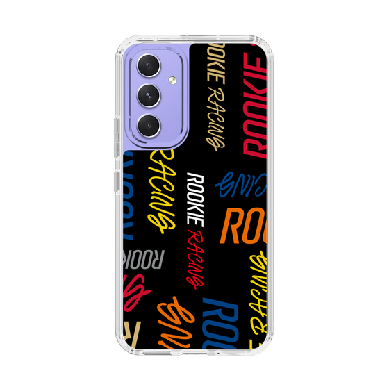 スリムプロテクションケース［ ルーキーレーシング - カラフルロゴ - ブラック ］