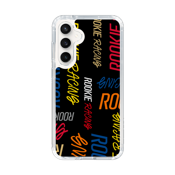 スリムプロテクションケース［ ルーキーレーシング - カラフルロゴ - ブラック ］