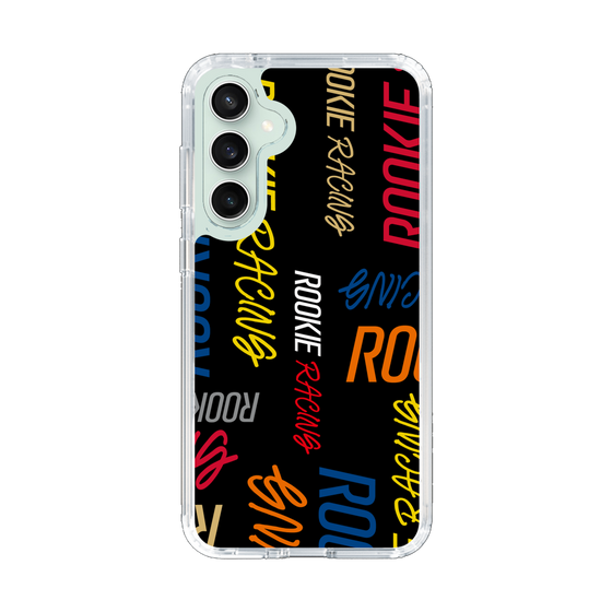 スリムプロテクションケース［ ルーキーレーシング - カラフルロゴ - ブラック ］