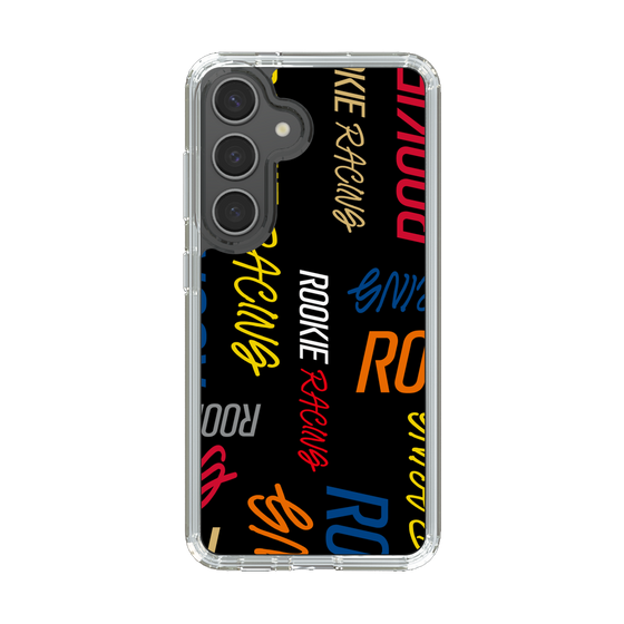 スリムプロテクションケース［ ルーキーレーシング - カラフルロゴ - ブラック ］