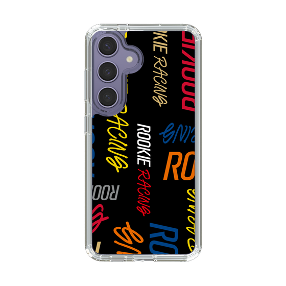 スリムプロテクションケース［ ルーキーレーシング - カラフルロゴ - ブラック ］