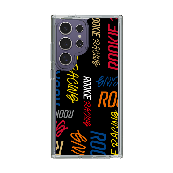 スリムプロテクションケース［ ルーキーレーシング - カラフルロゴ - ブラック ］