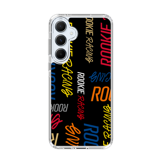 スリムプロテクションケース［ ルーキーレーシング - カラフルロゴ - ブラック ］