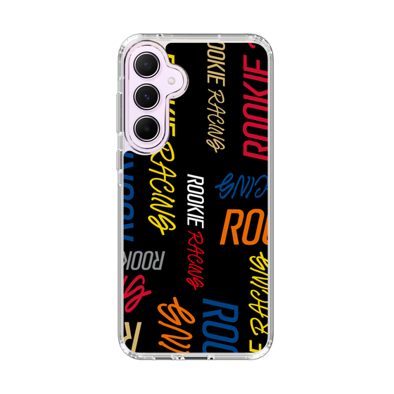 スリムプロテクションケース［ ルーキーレーシング - カラフルロゴ - ブラック ］